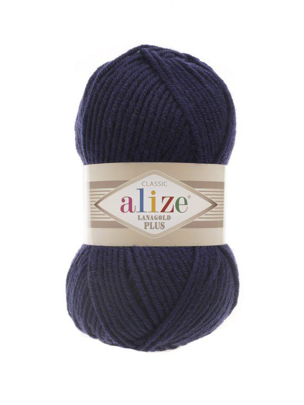 Пряжа Alize Lanagold Plus цвет 590 чернильный (снят)