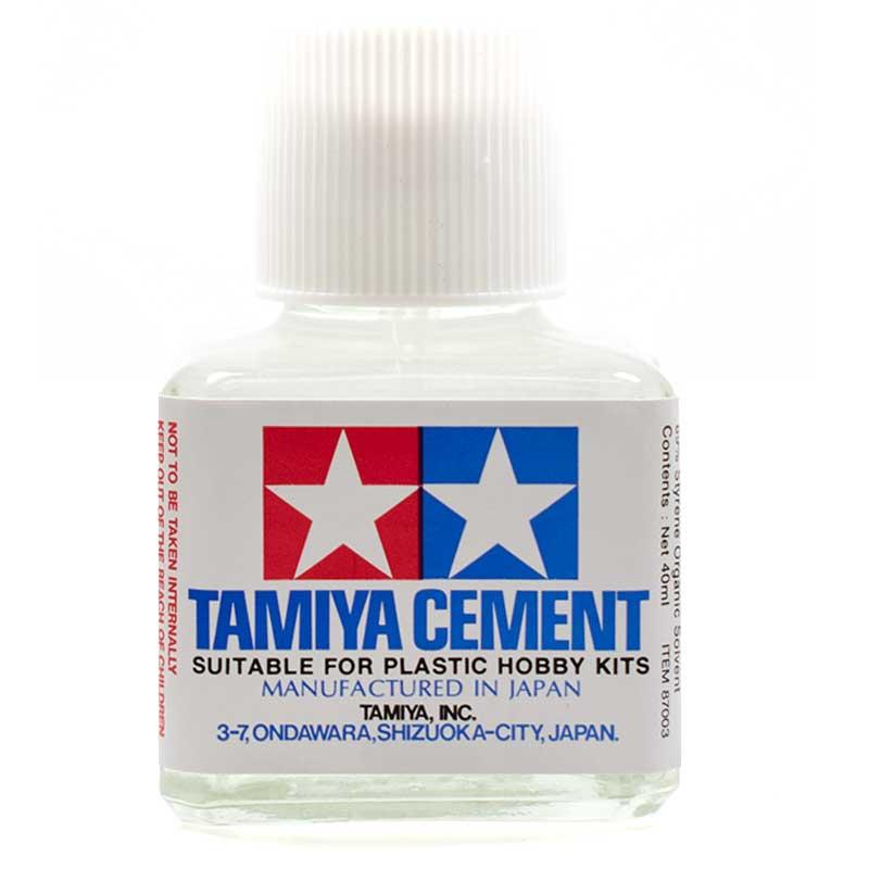 Фиксатор Tamiya Cement, с кисточкой, 40мл.