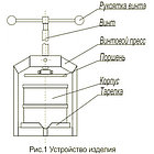 Соковыжималка ручная СВР-02 пресс для сока, фото 4