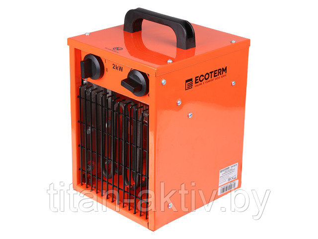 Нагреватель воздуха электр. Ecoterm EHC-02/1E (кубик, 2 кВт, 220 В, термостат) - фото 1 - id-p105284530