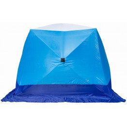 Палатка зимняя СТЭК КУБ 2 трехслойная, дышащая (1.85х1.85х1.85м)