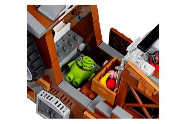 10509 Конструктор Bela Angry Birds "Пиратский корабль свинок", 637 деталей, аналог Lego 75825 - фото 2 - id-p109384387