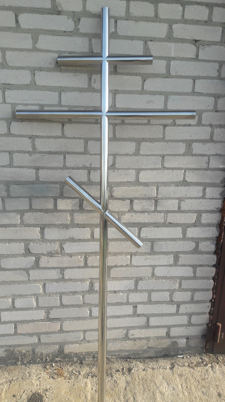 Крест семиконечный из трубы ø42.4 - фото 2 - id-p109384787