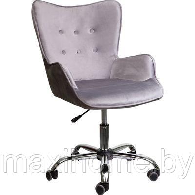 Кресло BELLA БЕЛЛА velvet Серый - фото 1 - id-p109387387