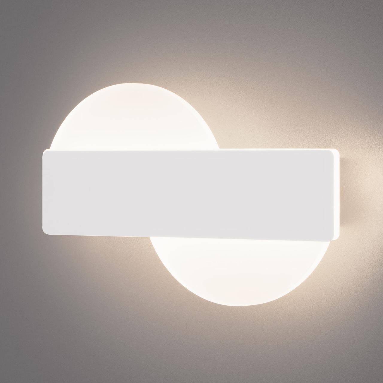 Настенный светодиодный светильник 40143/1 LED белый Bona Eurosvet - фото 1 - id-p109388215