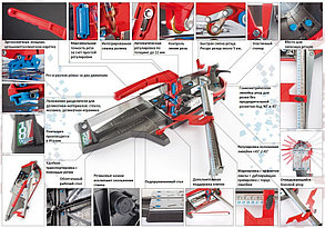 Плиткорез MASTERPIUMA 63P3 /630 мм, 22 мм, 440х440мм, рез "от себя"/ MONTOLIT, фото 3