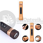 Колонка фонарик для велосипеда Multifunctional music torch (фонарик  радио  MР3  Bluetooth гарнитура) Черный, фото 4