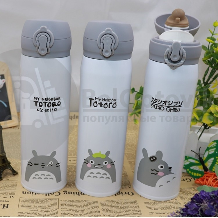 Детский термос Totoro, 420 мл Totoro 4 - фото 4 - id-p109388811