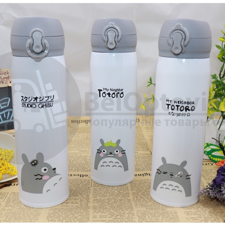 Детский термос Totoro, 420 мл Totoro 4 - фото 7 - id-p109388811