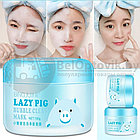 Кислородная пузырьковая маска Lazy Pig Bubble clean Bingju, 100g, фото 2