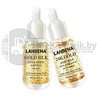 Уценка Сыворотка для лица Lanbena peptides serum 24K Gold  увлажнение, предотвращение морщин, 6ml, фото 4