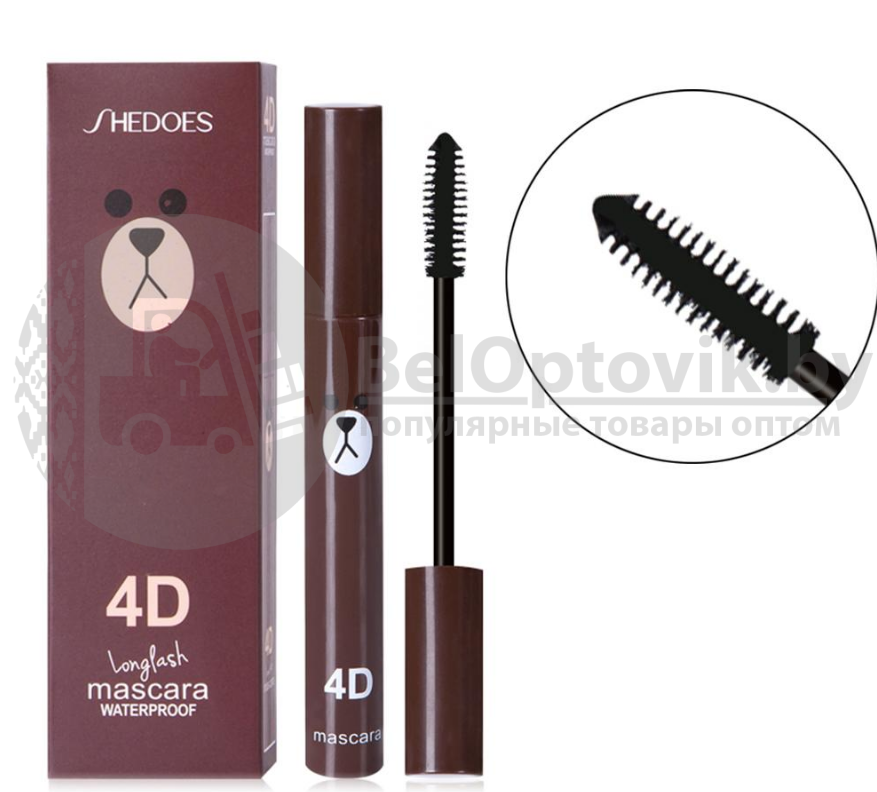 Тушь для ресниц Missha 4D longlash mascara черный тон - фото 4 - id-p109388863