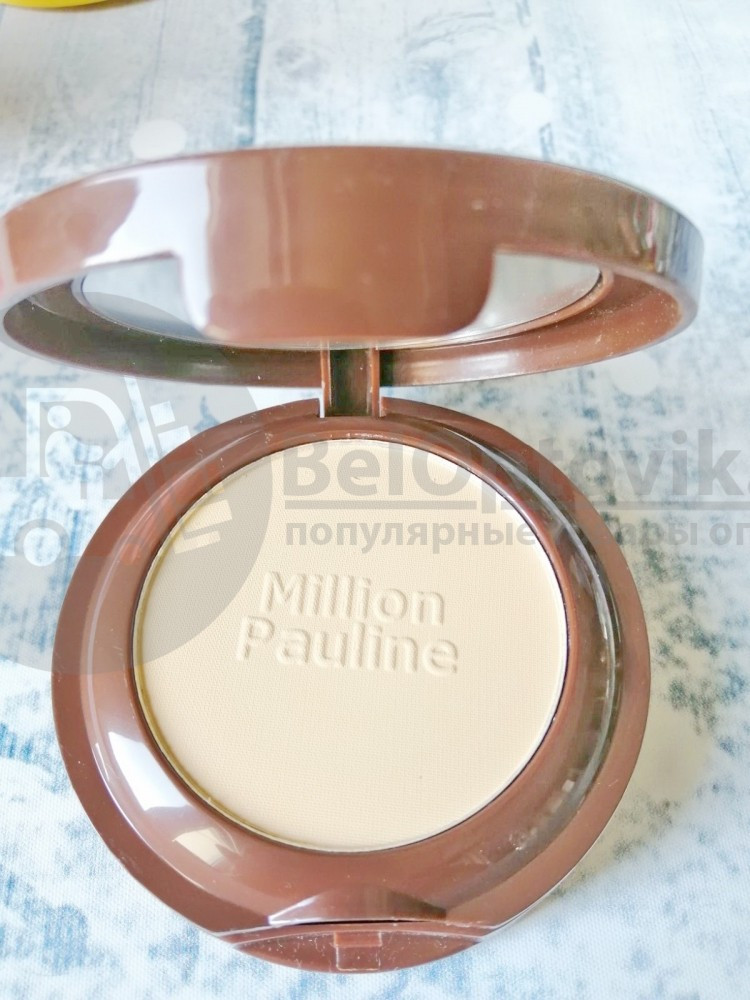 Двойная пудра для лица Mipa Powdery SPF 20/PA Nude, 24g Кролик - rabbit тон 01 - фото 9 - id-p109388866