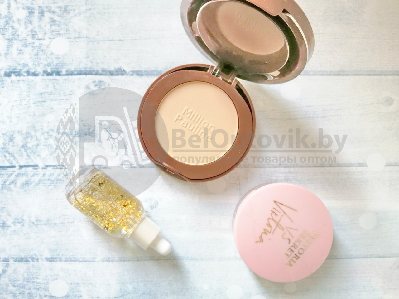 Двойная пудра для лица Mipa Powdery SPF 20/PA Nude, 24g Утка - duck тон 03 - фото 6 - id-p109388867