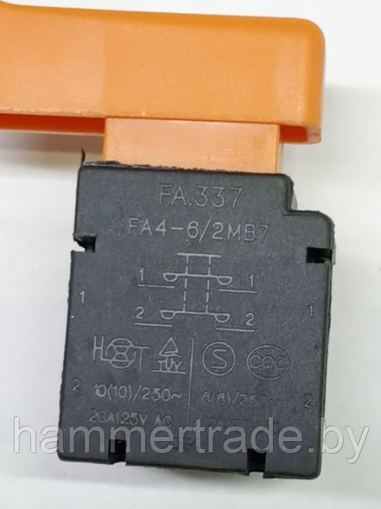 Выключатель FA33710A для рубанков REBIR IE-5708С/5708M/5708R - фото 3 - id-p103724094