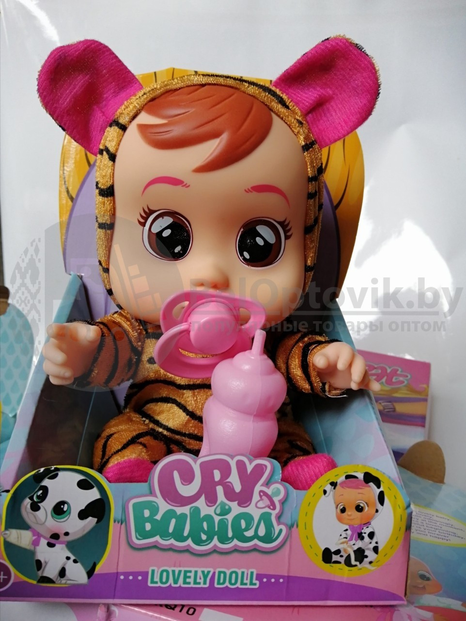 Кукла пупс Cry Babies Плачущий малыш Маленький - фото 8 - id-p109388929