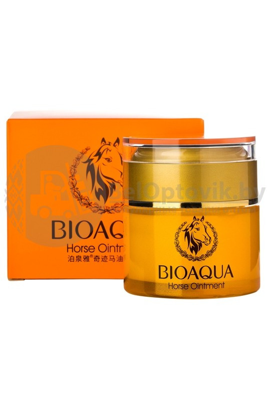 Крем для лица Bioaqua Horse Ointment увлажняющий с лошадиным жиром 50 гр - фото 7 - id-p109388950