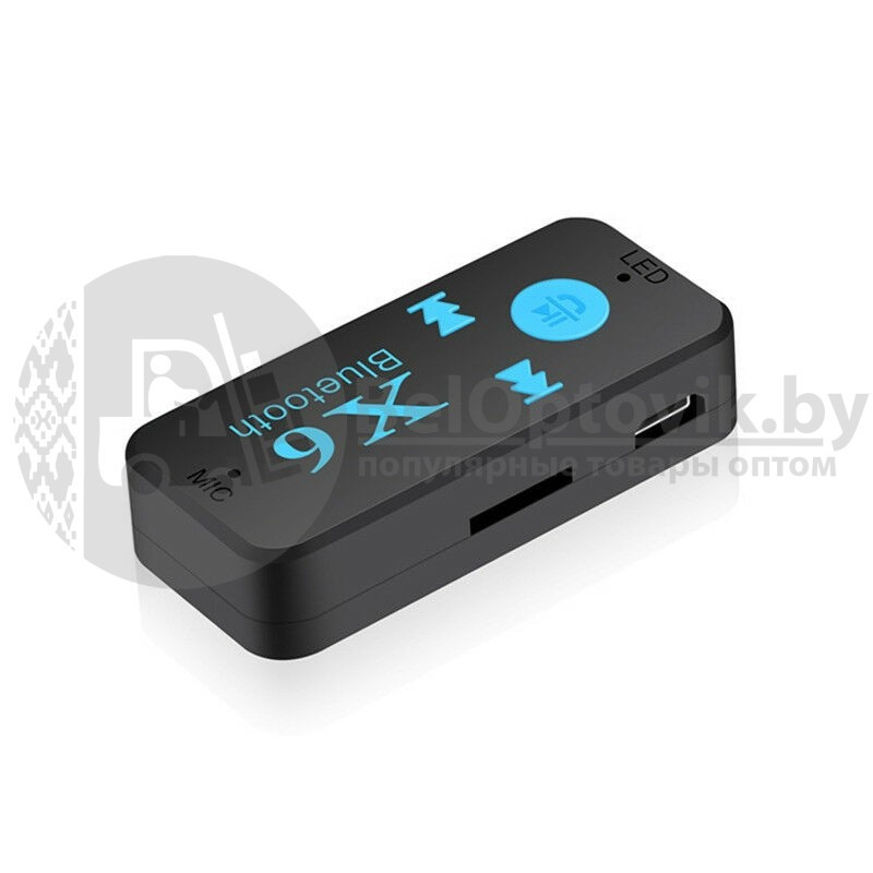 Аудиоресивер Bluetooth Wireless X6 - фото 2 - id-p109388957