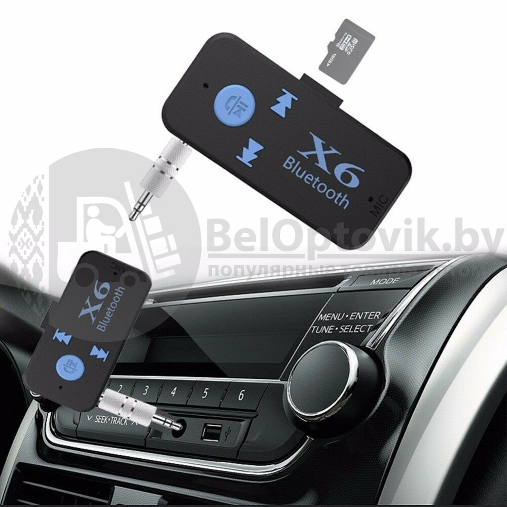 Аудиоресивер Bluetooth Wireless X6 - фото 9 - id-p109388957