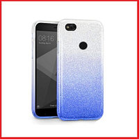 Чехол-накладка для Xiaomi Redmi 4x (силикон+пластик) Shine Gradient Blue