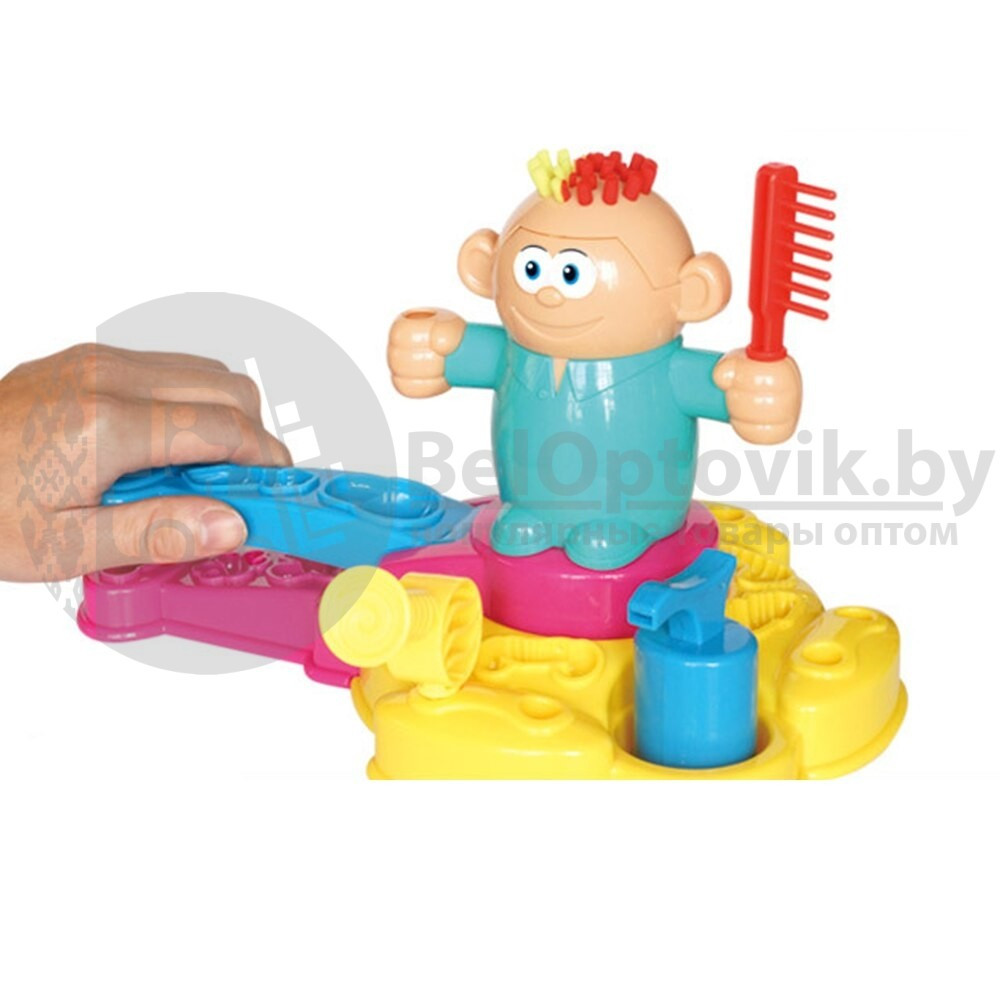 Набор для лепки Play-Doh мягкий пластилин Парикмахер (НОВИНКА - ОСЕНЬ 2019) Barber Color Mud Suit - фото 6 - id-p109388983