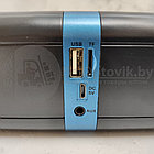 Портативная аудио колонка Bluetooth TG TG026 Синяя, фото 5