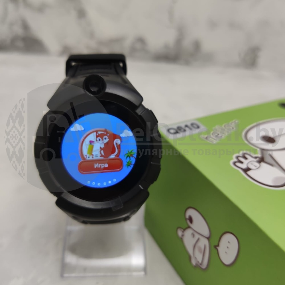 Детские GPS часы Smart Baby Watch Q610 (версия 2.0) качество А Зеленые - фото 7 - id-p109389040