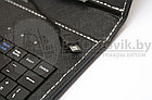 Чехол для планшета 810 дюймов универсальный с русской клавиатурой micro USB, фото 10