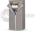 Шкаф складной каркасный тканевый WARDROBE mod.8890 Односекционный с 1 полкой. SM Home 90х45х155 см., фото 9