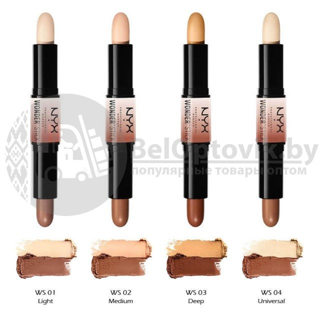 Ликвидация Корректор - карандаш NYX Wonder Stick 2 в 1 (контуринг) WS03 - Deep Profond - фото 2 - id-p109389438