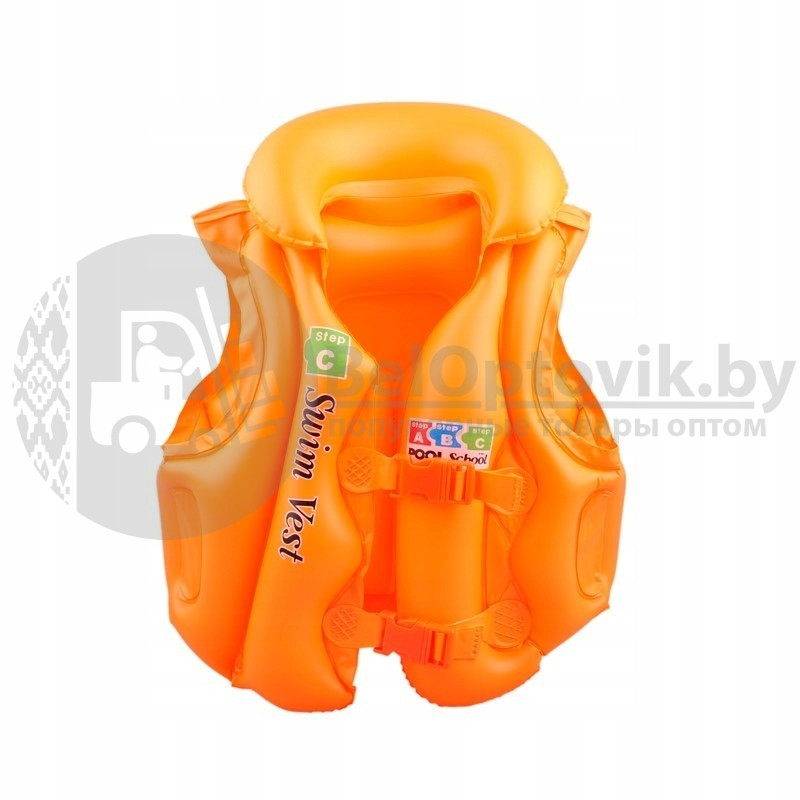 Жилет для плавания надувной Swim Vest 3- 6 лет (на худого ребенка) - фото 4 - id-p109389539