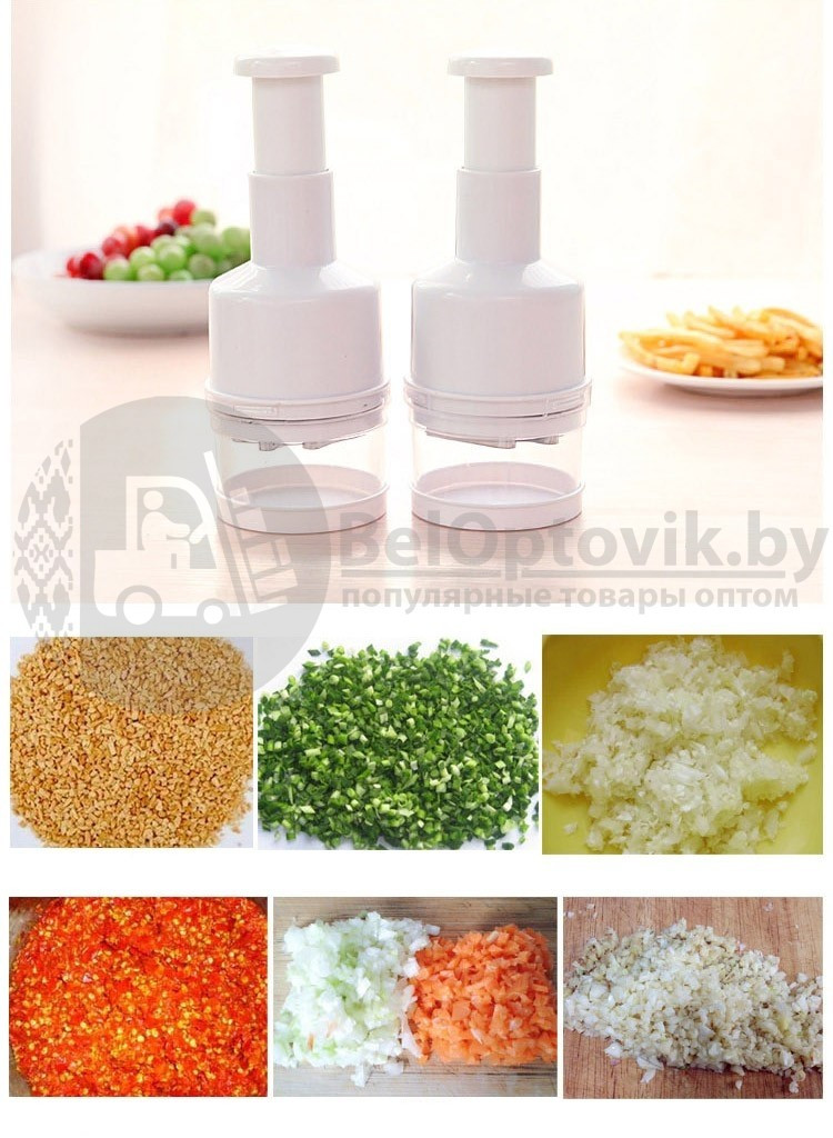 Чоппер для измельчения овощей и зелени CHOPPER Presse Oignons/All Onions/Vegetables - фото 4 - id-p109389661