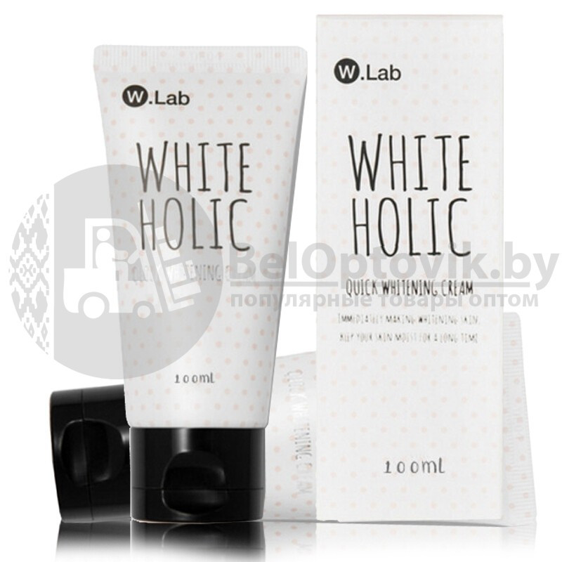 Отбеливающий крем для лица, рук и тела White Holic W.Lab Korea, 50 мл - фото 4 - id-p109389754