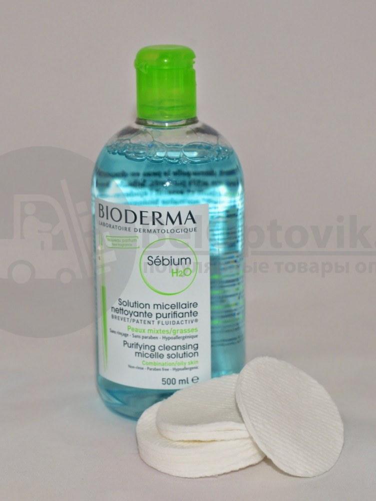 Мицеллярный лосьон (мицеллярная вода) для снятия макияжа и удаления загрязнений с кожи лица BIODERMA - фото 2 - id-p109389755