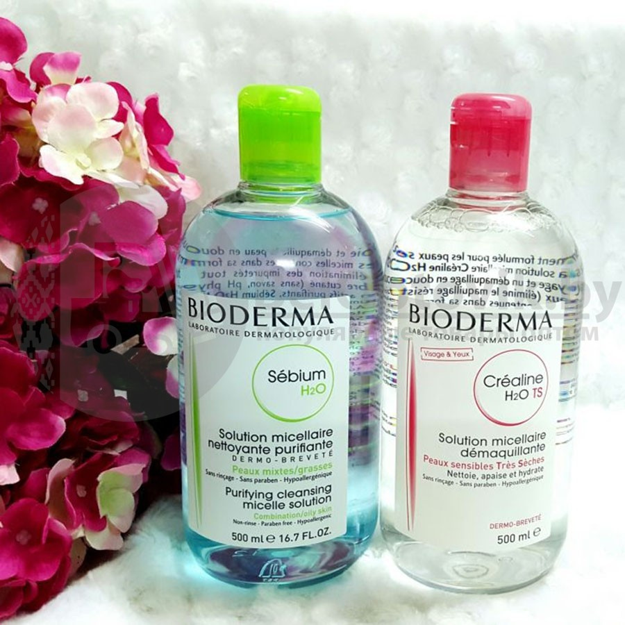 Мицеллярный лосьон (мицеллярная вода) для снятия макияжа и удаления загрязнений с кожи лица BIODERMA - фото 5 - id-p109389755