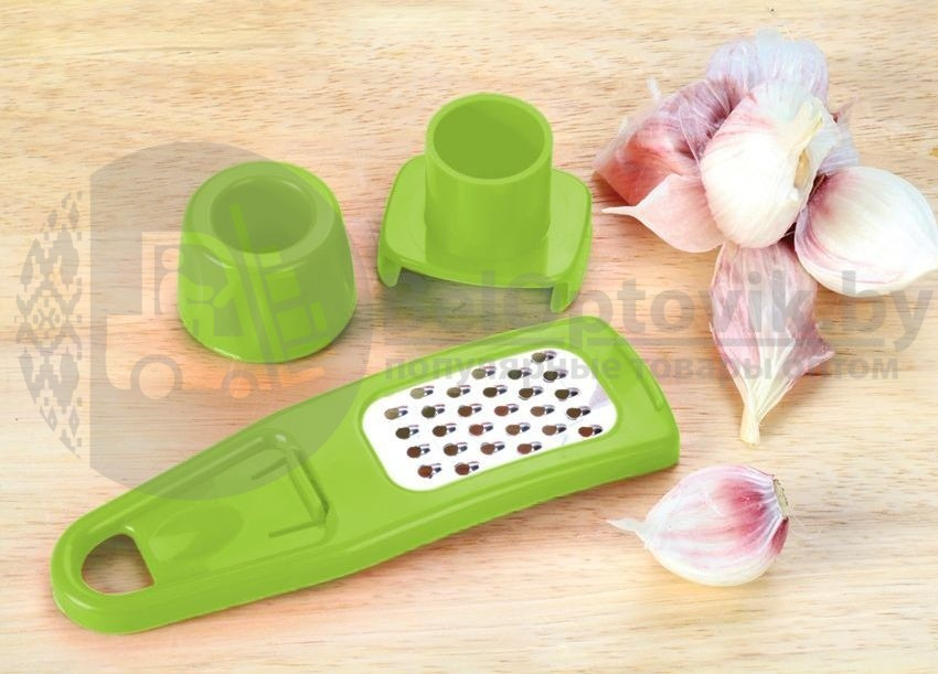 Самая удобная терка для чеснока Garlic Mixer, цвета МИКС - фото 3 - id-p109389764