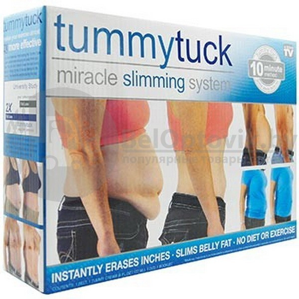 Моделирующий пояс для похудения в области талии Крем Tummy Tuck Miracle Slimming System (Тамми-так) Maxi - фото 4 - id-p109389782