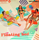 Водный надувной матрас с подголовником Floating bed 120х73 см, фото 2