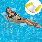 Водный надувной матрас с подголовником Floating bed 120х73 см, фото 4