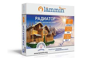 Радиатор отопления биметаллический Lammin Premium BM-350 8