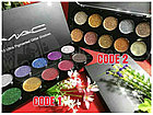 Глиттер (палетка теней) для век MAC 10 Ultra Pigmented Glitter Shadows 10 цветов, фото 3