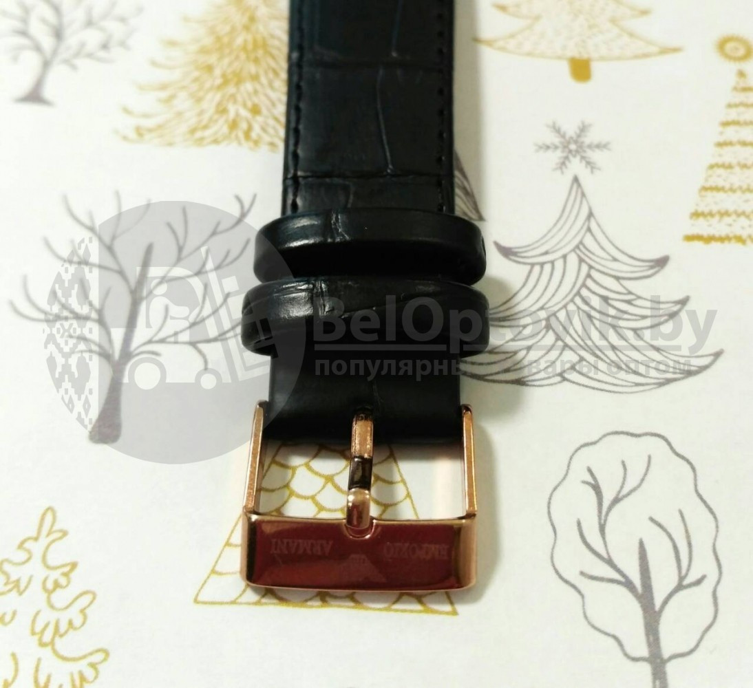 Наручные часы Emporio Armani 3045 (черный циферблат) - фото 4 - id-p109390186
