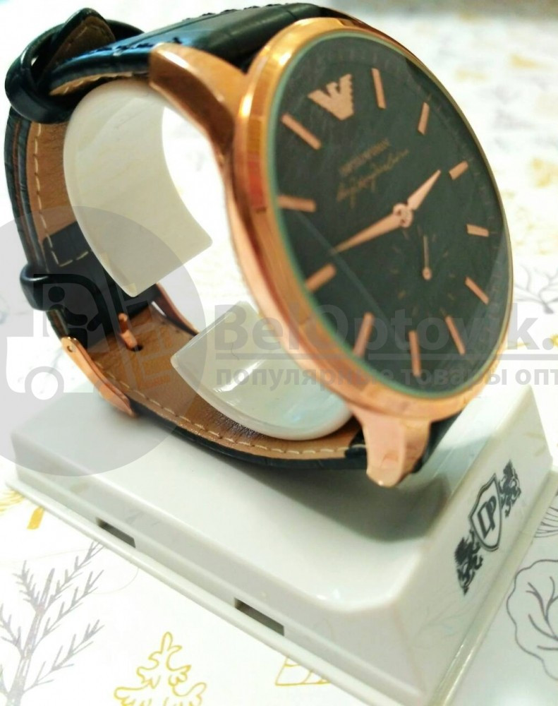 Наручные часы Emporio Armani 3045 (черный циферблат) - фото 6 - id-p109390186