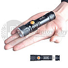 Ручной светодиодный фонарь с USB Forex World аккумуляторный с фокусировкой HL-616-T6 (USB, 3mode), фото 2