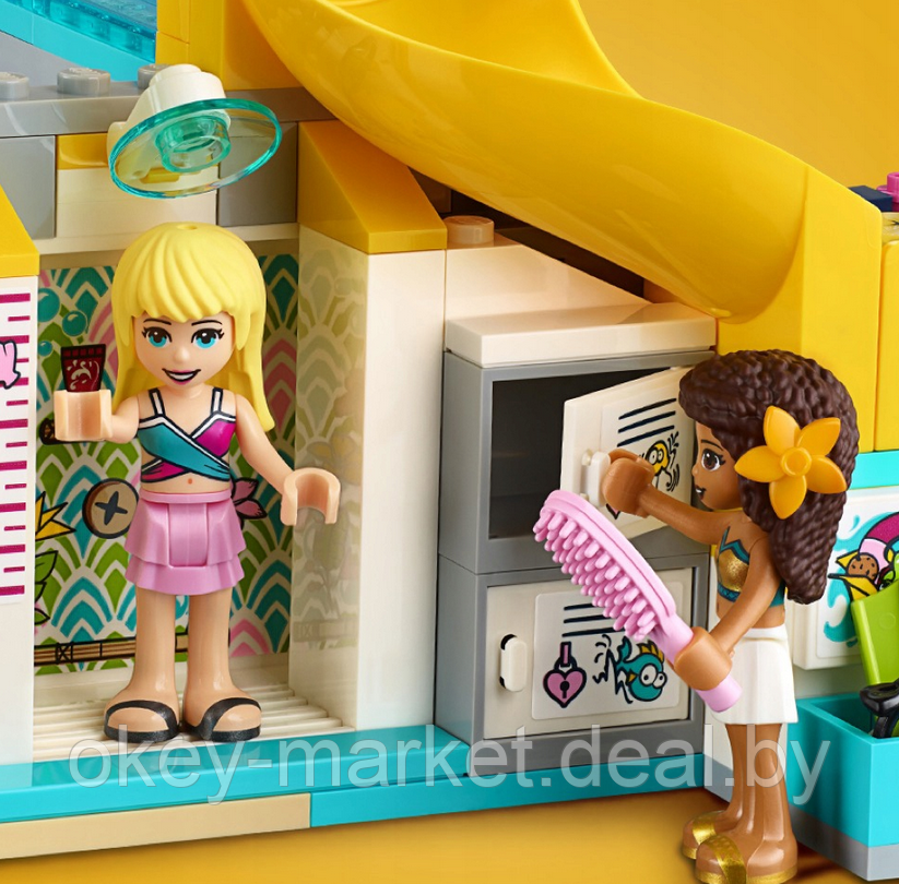 Конструктор LEGO Friends Вечеринка Андреа у бассейна 41374 - фото 5 - id-p109402245