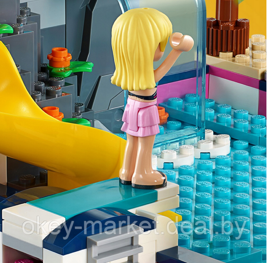 Конструктор LEGO Friends Вечеринка Андреа у бассейна 41374 - фото 8 - id-p109402245
