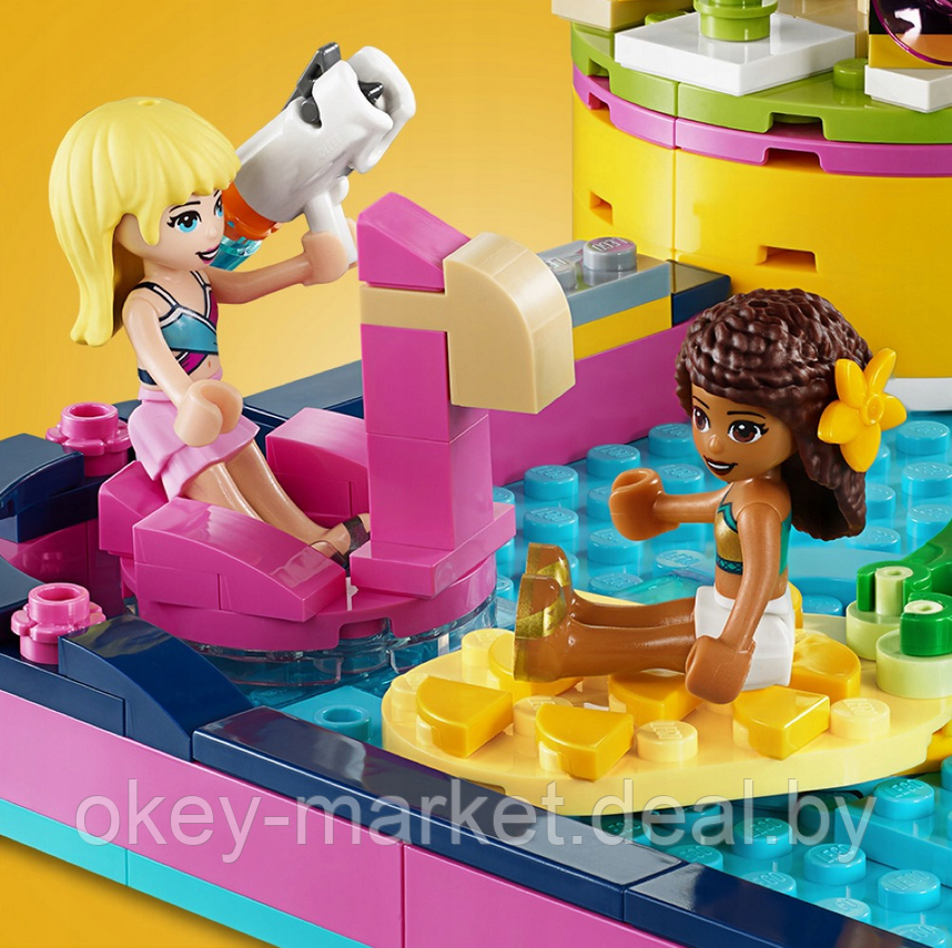 Конструктор LEGO Friends Вечеринка Андреа у бассейна 41374 - фото 9 - id-p109402245