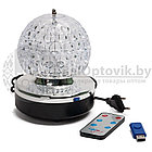 Диско шар музыкальный LED LIGHT с USB разъемом, пультом и флешкой, фото 6
