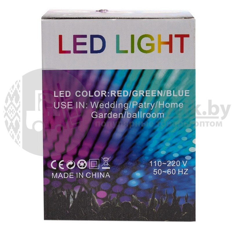 Диско шар музыкальный LED LIGHT с USB разъемом, пультом и флешкой - фото 7 - id-p109390261