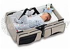 Детская сумка   кровать Baby Travel Bed and Bag от 0 до 12 мес. (Складная дорожная люлька  переноска), фото 3